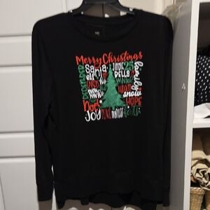 Holiday Time Black Sweatshirt